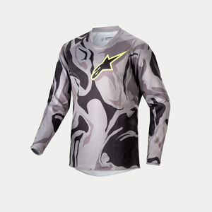 Alpinestars 2024 Youth Racer Tactical Jersey (Cast Gray/Camo Magnet)